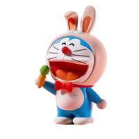 Rock - Haut-parleur Bluetooth Doraemon Singing Rabbit, bleu/blanc-Connectivité Bluetooth sans fil avec portée jusqu’à 10 m