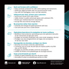 ESET - Small Business Security - 5 Appareils - Abonnement de 1 an [Téléchargement]-Opérations bancaires sécurisées - Cette fonctionnalité offre une protection automatique lors des opérations bancaires et des transactions en ligne. La communication entre le clavier et le navigateur est également cryptée pour se protéger contre les enregistreurs de frappe