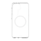 AXS - Crystal Shield D3O Magsafe Compatible pour Samsung Galaxy S26+ - Transparent-Testé pour des chutes de 8 pieds, soutenu par la technologie D3O  