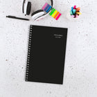 AT-A-GLANCE - Agenda scolaire mensuel 2026-2027 - 11 7/8 po H x 7 7/8 po l - noir - bilingue-Page pour la planification future et pour les numéros de téléphone