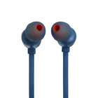 JBL - Tune 310C Écouteurs intra‑auriculaires filaires USB haute résolution - Bleu-Compatible avec les appareils USB-C