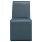 Modway - Emory Velours Performance Rembourré Fauteuil d’appoint de salle à manger - Cadet Blue-8
