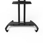 Kanto - Chariot de téléviseur mobile avec plateau pour clavier et étagère pour caméra - Écran de 40 à 70 po-L'étagère pour caméra et le plateau pour appareils offrent des espaces dédiés à vos accessoires de conférence
