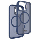 Blu Element - Coque Chromatic Kick avec MagSafe pour iPhone 16 Pro Max - Marine-Protection supplémentaire pour l’appareil photo