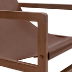 Modway - Sonora Cuir Fauteuil à bandoulière - Brun de muscade-9