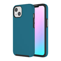 AXS - PROTech coque anti-choc avec bordures surelevees et une durabilite militaire pour Apple iPhone 13 mini, Bleu Ocean-Resistant aux chocs