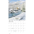 DateWorks - 2026 Calendrier Mural 16 Mois - 12 po x 12 po - Saisons - Anglais -Septembre 2025 - Décembre 2026