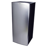 Koolatron - Réfrigérateur compact avec congélateur - 6,2 pi3 - acier inoxydable-Capacité de 6,2 pieds cubes (176 L)