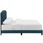 Modway - Amelia Tissu rembourré Lit Queen, Azure-Sommier requis (non inclus)