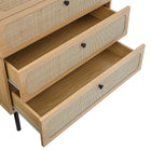 Modway - Chaucer 5 tiroirs Poitrine, Chêne-Stratifié à grain de bois