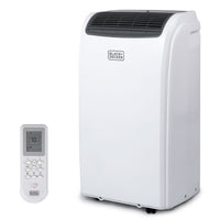 BLACK+DECKER - Climatiseur portatif 8 000 BTU avec télécommande-Climatiseur portatif : utilisez ce climatiseur personnel (15,3 po x 14 po x 24,8 po) dans des pièces jusqu'à 350 pi².
