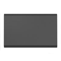 WeatherTech - Tapis du milieu anti-fatigue ComfortMat Connect - Fibre de carbone - Noir-Chaque pièce de centre mesure également 3 pi de long. Assemblez-les entre les pièces d’extrémité ou d’angle.