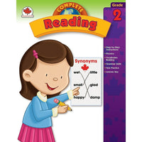 Livre numérique : Carson Dellosa - Complete Reading, 104507-EB, 2e année-Vous recevrez deux courriels : le premier confirmant la totalité de votre commande et le second comportant un lien de téléchargement. Vous pourrez utiliser le lien de téléchargement immédiatement ou plus tard, comme vous le voulez.