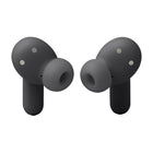 JBL - Live Beam 3 Écouteurs intra sur tige sans fil avec réduction de bruit - Noir-Six microphones à formation de faisceaux réduisent le vent et les interférences afin que vous puissiez toujours communiquer avec clarté. Vous pouvez créer votre propre environnement d'appel grâce aux niveaux sonores ambiants personnalisés de Personal Sound Amplification. Un égaliseur vocal et un optimiseur de niveau vocal vous donnent un contrôle total non seulement sur le son que vos interlocuteurs entendent, mais également 