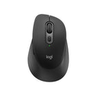 Logitech - Signature Comfort M840 L, souris sans fil - Noir-Prise en main confortable, à chaque clic : Souris profilée conçue pour les droitiers et adaptée à la plupart des tailles de main, cette souris confortable avec des revêtements latéraux moelleux rend votre journée de travail plus agréable