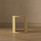 Manhattan Comfort - Table d’appoint contemporain Alure 20" - Chêne naturel-Assemblage à domicile requis Tout le matériel inclus
