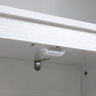 HOMCOM - Garde-manger de cuisine autoportant 72 po et buffet - blanc-Conception anti-basculement à l'arrière pour le fixer au mur à des fins de sécurité 