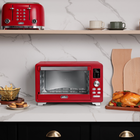 Salton - four grille pain numérique avec friture à air NuRetro - cerise cosmique-Créez une cuisine parfaitement coordonnée avec les autres appareils de la gamme nuretro de salton!