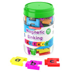University Games - The Learning Journey Magnetic Linking Letters - Jouet Éducatif pour Enfants - Préapprentissage des Lettres - Casse-Tête de l'Alphabet pour Enfants-Encourage la réflexion et l'apprentissage