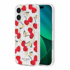 Kate Spade - Étui Protective MagSafe Cherry Dot pour iPhone 17 - Cerise-Protection antimicrobienne