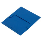 JAM Paper Enveloppes format livret à fermeture gommée, 4 3/8 x 5 3/4 po, bleu présidentiel, paq./100-Fermeture : Gomme