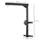 Soozier - Support mural pour sac de frappe, capacité 220 lb-Permet un accès à 360 degrés au sac de frappe 