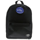 BAZIC Products - Sac à dos basique, 16 po, noir, paquet de 2-Bretelles et poignée de transport légèrement rembourrées et réglables