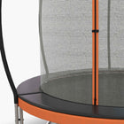 Soozier - Trampoline 10 pi avec filet de sécurité et échelle-La fermeture éclair pratique et l’échelle en acier facilitent l’accès au trampoline