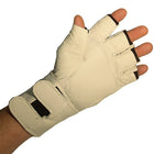 IMPACTO® BG471 X-GR Paire Gant Air Glove® Antivibrations avec support de poignet cuir, demi-doigts, Air paume/doigts/pouce-1
