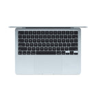 Apple - Portatif MacBook Air 13 po - Puce M4 - SSD 256 Go - Mémoire unifiée 16 Go - Bleu ciel - Anglais-Conçu Pour Apple Intelligence - Apple Intelligence est un système d’intelligence personnelle qui vous aide à écrire, à vous exprimer et à en faire plus sans effort. Avec des protections de la vie privée révolutionnaires veillant à ce que personne d’autre n’ait accès à vos données – pas même Apple. Apple Intelligence à venir en français début avril