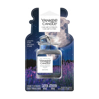 Yankee Candle - Parfum de voiture suprême - nuit d'été-Nuit d'été : Un mélange grisant de musc, de patchouli et de sauge allié à de l'eau de Cologne à l'acajou