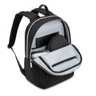 Swiss Gear - Sac à dos pour ordinateur portable - Noir-Bretelles ergonomiques 