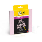 Post-it - Feuillets Super Collants, Grand bloc - 6 x 6 po - 1 bloc - 30 feuilles - Rose sel-Les Feuillets super collants Post-it collent et recollent pour que vos idées ne passent pas inaperçues