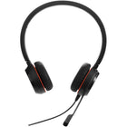Jabra - Evolve 30 II UC Stereo Headset - Unified-Le microphone à réduction de bruit élimine le bruit de fond