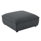 Modway - Comprise Sofa-sectional ottoman - Charbon de bois-Rubberwood Legs