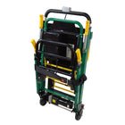 Mobile StairLift - Genesis ECO - Monte-escalier portable - chaise mobile légère à batterie - noir-Les chenilles en caoutchouc antidérapantes assurent une adhérence sécurisée sur les escaliers pendant l’utilisation