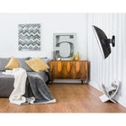 Mount-It! - Support mural pivotant et inclinable à un seul montant pour téléviseurs de 19 à 32 pouces-Compatible avec les formats de fixation VESA de 75 × 75 à 100 × 100 mm.