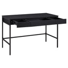 Hudson&Canal - Bureau Evans 48" - Noir-Nettoyer avec un chiffon doux et sec, sans produits chimiques agressifs ni produits de nettoyage abrasifs