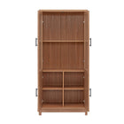 Manhattan Comfort - Jodie 31 po Bibliothèque Mid-Century Moderne - Érable - Lot de 3-Nettoyage : Dépoussiérez avec un chiffon doux et sec ou utilisez un chiffon en microfibre. Pour un nettoyage en profondeur, utilisez un nettoyant et un produit de polissage spécifiques au bois. . À éviter : Les produits chimiques agressifs, l’humidité excessive ou les chiffons abrasifs. . Entretien : Gardez à l’abri de la lumière directe du soleil et éloigné des sources de chaleur ou de froid extrêmes pour éviter toute défo