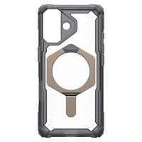 UAG - Étui Robuste Plasma XTE MagSafe pour iPhone 17 - Frêne/Titane-Béquille intégrée