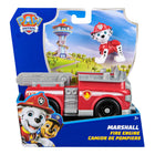 PAW Patrol - Voiture miniature avec figurines à collectionner-Jouet durable : chase et sa voiture de police pat'patrouille sont fabriqués à partir d'au moins 80 % de plastique recyclé pré-consommation. les enfants peuvent laisser libre cours à leur imagination et inventer de nombreuses histoires en compagnie de leur chiot préféré.