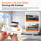 Vantrue - Caméra embarquée N4 Pro S 4K à 3 canaux 4K 1080P 2,5K avant, intérieur et arrière avec carte SD de 64 Go-Options enregistrement flexibles permettant choisir couverture selon besoins conduite ou surveillance