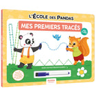 L'École Des Pandas - Mes Premiers Tracés - Français-Feutre effacable inlcus