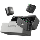 DJI - Mic 3 (2 TX + 1 RX + Boîtier de recharge)-Tout-en-un, prêt à l’emploi