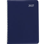 Staples - Agenda quotidien 2027 - 8 po H x 4 7/8 po l - couleurs assorties - bilingue-Couleur de couverture assortie (choix de couleur non disponible)