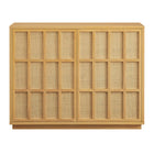 Modway - Aiko Armoire d’accent - 39 po - Chêne clair-Coussinets de pied non marqués
