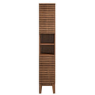 Modway - Render Tall Narrow Armoire de rangement de salle de bain in Noyer-8
