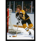 Bobby Orr 20x29 Bruins Action-V - Toile encadree - 22" x 31"-Impression sur toile de qualité supérieure avec bordures enveloppées