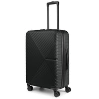 Bugatti - Valise d'enregistrement 25.50po à roulettes pivotantes de la collection Berlin - Charbon-Fabriquée à partir d’un mélange durable d’ABS et de polycarbonate pour une résistance optimale