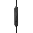 JBL - Endurance Run 3 USB-C Écouteurs de sport filaires USB-C - Noir / Gris-Télécommande à 3 touches avec microphone